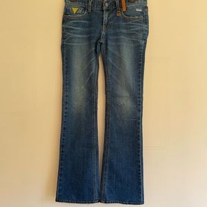 Chocoholic ppanaplay jeans. Y2K Funk low rise boot cut Size 27